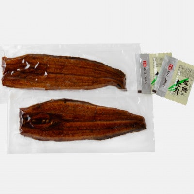三河一色産うなぎ蒲焼 2尾(約320g)　・O066