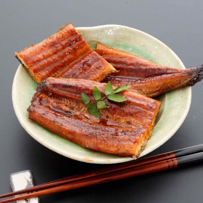 三河一色産うなぎ蒲焼 10尾(約1600g)　・O072