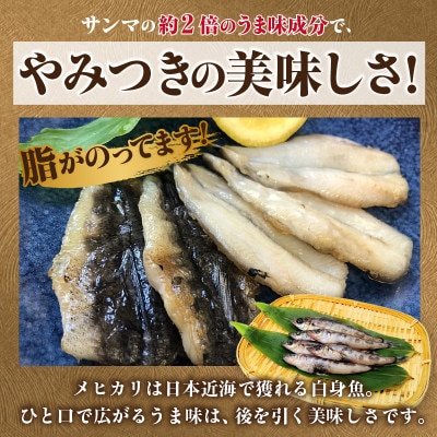 メヒカリ干物詰合せ6ケ・H070