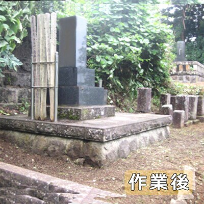 お墓参り・お掃除代行 プレミアムプラン(献花・お線香お供え)
