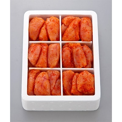 博多の味本舗(大任町)　辛子明太子切れ子1kg(6仕切り)