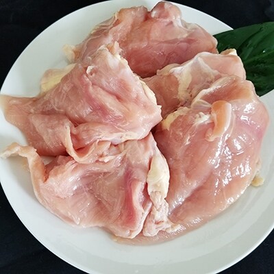 【大任町】はかた地どり むね肉(約1kg)