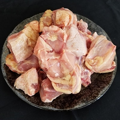 【大任町】はかた地どり ぶつ切り肉(約1kg)