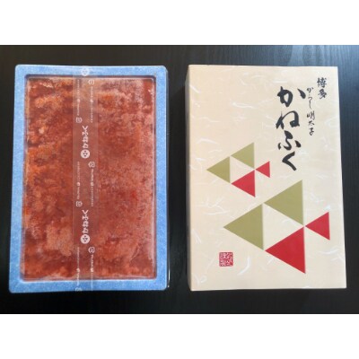 かねふく 辛子明太子 切子込みバラコ 約1300g