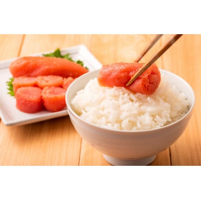 明太子食べくらべ【かねふく】明太子徳切400g・【宮近】近海産明太子700g(大任町)