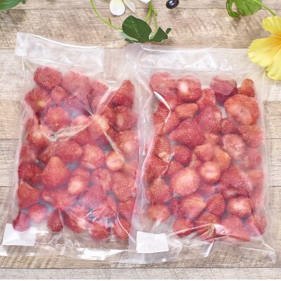 福岡産冷凍あまおう500g×2袋(大任町)