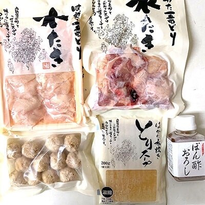 はかた一番どり　水炊きセット(2～3人前)(大任町)