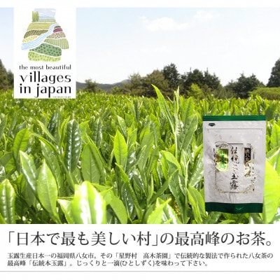 奥八女星野村　伝統本玉露[50g]×1袋(大任町)