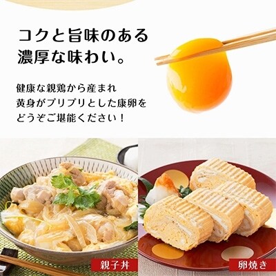 2022年6月発送開始『定期便』えびのの大自然育ったこだわりタマゴ「康卵」MSサイズ216個全3回