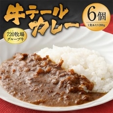 えびの高原 牛テールカレーセット (200g&times;6個)