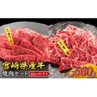 宮崎県産 黒牛 焼肉セット 肩ロース モモ 2点盛り 560g(280g×2パック)