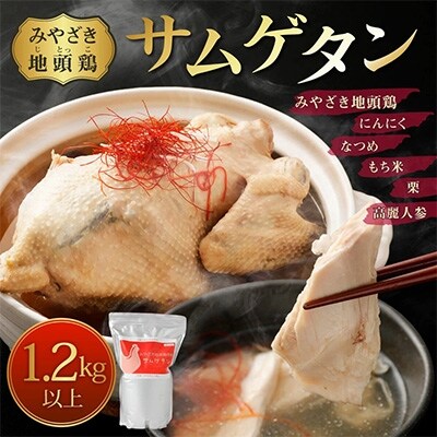 みやざき地頭鶏サムゲタン【1.2kg以上】