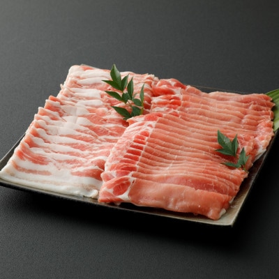 えびの純粋　黒豚お肉セット(ロース・バラ)680g