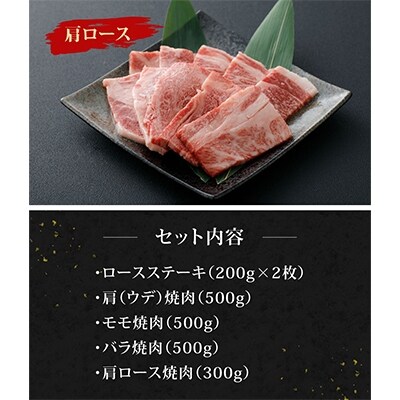 宮崎牛堪能セット(2.2kg)