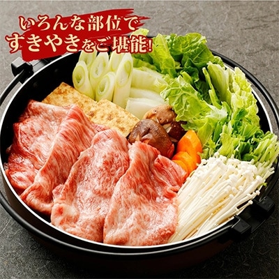 宮崎牛すきやき3点セット(600g)