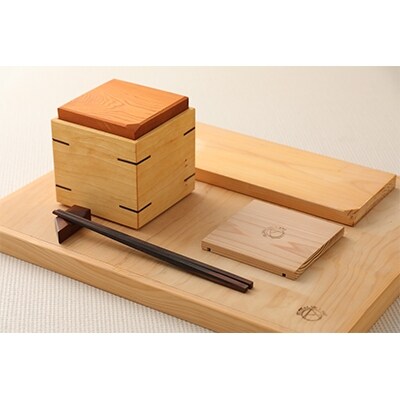 呼吸する木の器セット