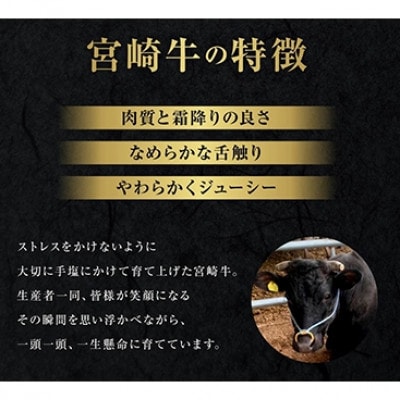 宮崎牛肩ロースしゃぶしゃぶすき焼き用 400g