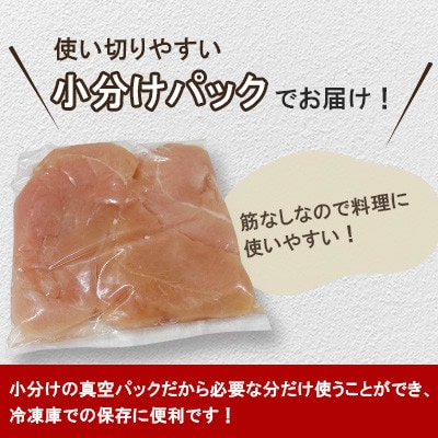 宮崎県産 若鶏筋なしささみ 2.5kgセット (250g×10袋)