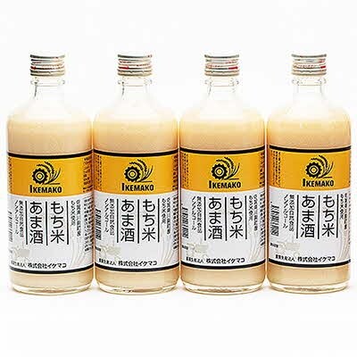 もち米甘酒と自社栽培原料の麦茶