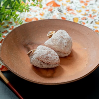 【新柿先行予約】柿の宴12個入　和菓子処一茶堂　メディア多数紹介