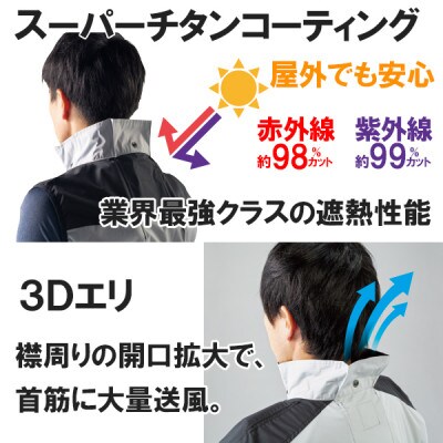 Nクール(R)ウェア 半袖ND-1142 シルバー Lサイズ