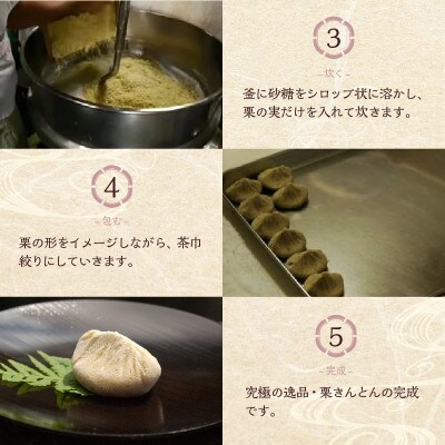 【老舗 くり屋南陽軒】栗きんとん 20個入