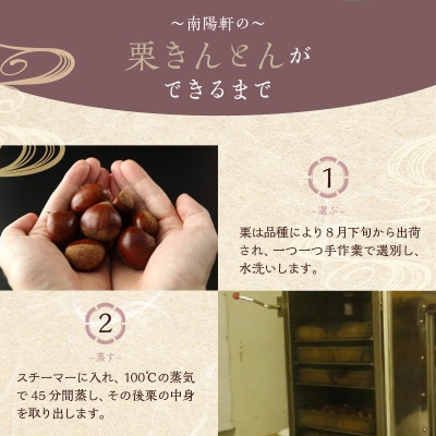 【老舗 くり屋南陽軒】栗きんとん 40個入