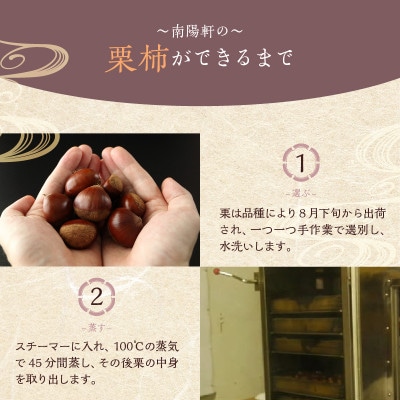 【老舗 くり屋南陽軒】栗きんとん入り市田柿「栗柿」15個入