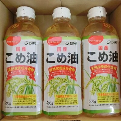 国産こめ油(500g)×3本 w_01