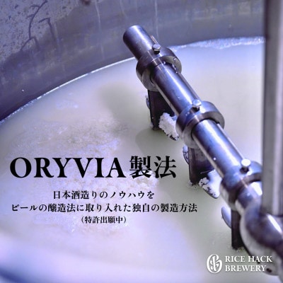 国産米100%クラフトビール【ORYVIA(オリビア)】凛　35本セット 134-0327