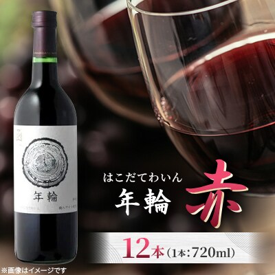 年輪　赤　720ml　12本