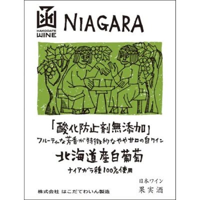 酸化防止剤無添加　ナイアガラ　720ml　12本