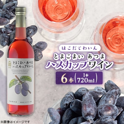 とまこまい あつまハスカップワイン　720ml　6本