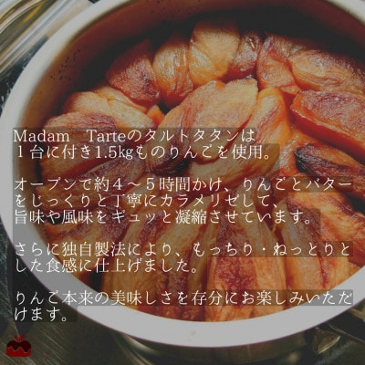 【先行受付】七飯町産　ふじりんごのタルトタタン