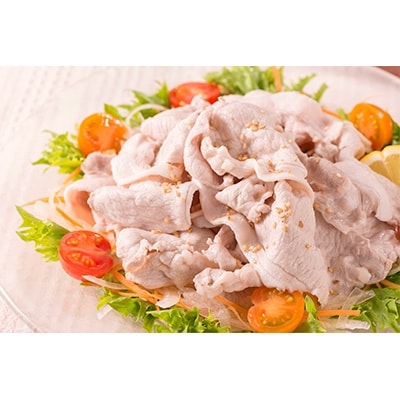 関門ポークのしゃぶ用ローススライス(80g×12パック)　T16-S11