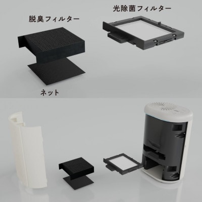 脱臭除菌機 ブルーデオS にゃんこモデル(MC-S311C)　【メーカー保証3年間】