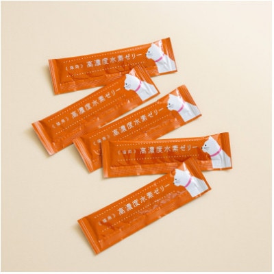 【毎月定期便】【特許取得】高濃度水素ゼリー猫用120本入り全3回