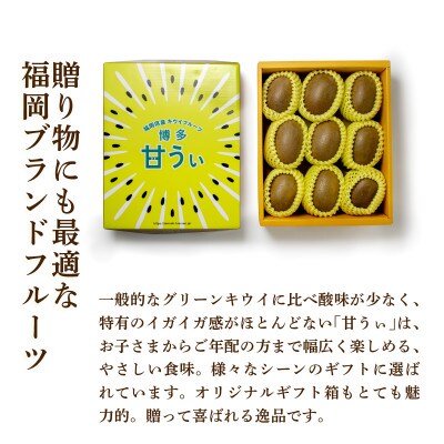 福岡県産 博多甘うぃ 約1.4kg (大玉9玉入り)【2026年10下旬より発送】