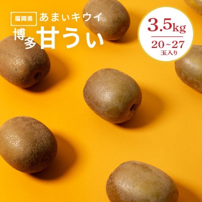 福岡県産 博多甘うぃ 約3.5kg (20玉～27玉入り)【2026年10月下旬より発送】