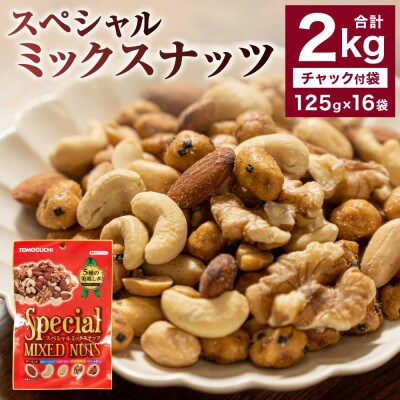 スペシャルミックスナッツ(125g×16袋)(北九州市)