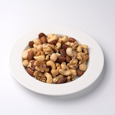 4種の食塩不使用ミックスナッツ1,200g(300g×4袋)(北九州市)