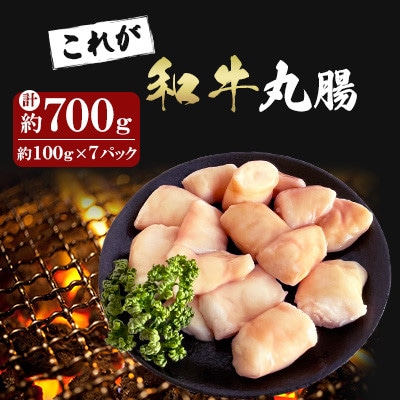 これが和牛丸腸 700g(100g×7パック)