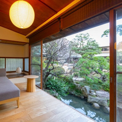 百年庭園の宿 翠水 1泊2食ペア宿泊券