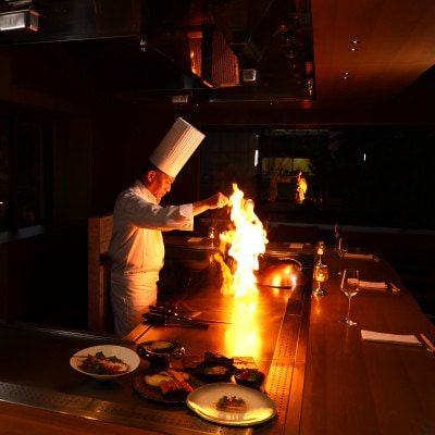 鉄板焼 桜 黒毛和牛ディナーコース お食事券 1名様分