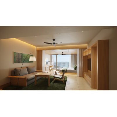 サンカラジュニアスイート(オーシャンビュー・71平米)　1泊2名様/夕朝食付　ご宿泊券