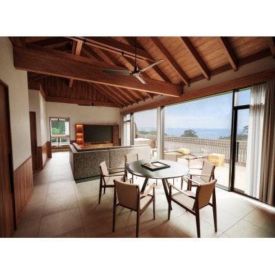 サンカラ　ヴィラスイート (オーシャンビュー・104平米)　1泊2名様/夕朝食付　ご宿泊券