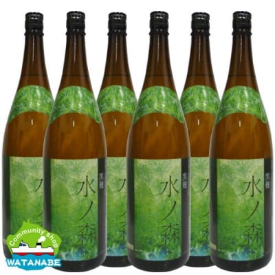 屋久島産焼酎　水ノ森1.8L 6本 紅茶の詰め合わせ