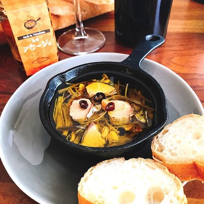 島味アヒージョ【さばぶし】・ジビエコンフィ【屋久鹿】と島味パスタソース3種セット