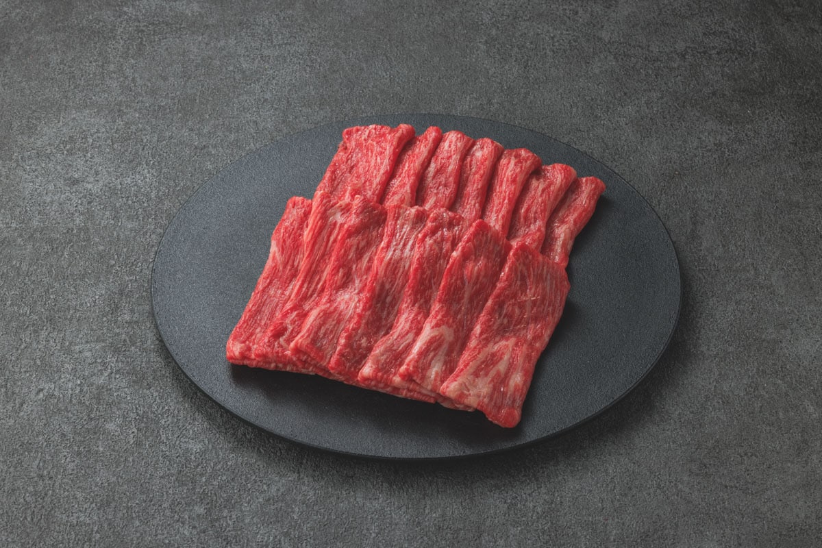 【毎月定期便】鳥取和牛赤身すき焼き・しゃぶしゃぶ800g【やまのおかげ屋】HN55(トレー)全3回