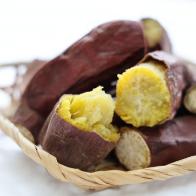 【訳あり】農家が作った超熟成蜜芋「こいもあまいも」の冷凍焼きいも 合計約2kg(シルクスイート)